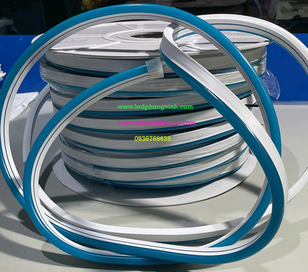 DÂY NEON DẺO 8MM 12V XANH NGỌC